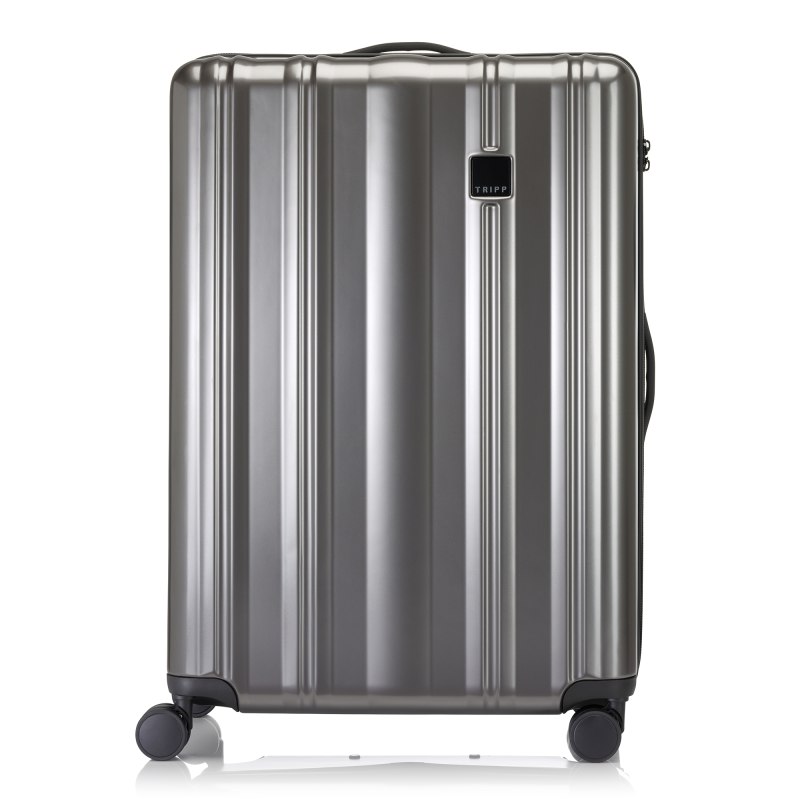 Tripp Almost Perfect Retro Pewter Large Suitcase Tripp Almost Perfect Retro Pewter Large Suitcase