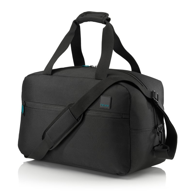 Tripp Retro Black Weekend Bag 43x27x20cm