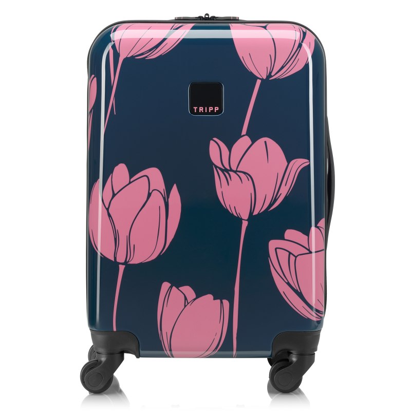 Tripp Tripp Tulip Print Suitcase 55x36x20cm