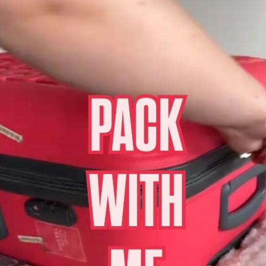 ASMR packing with @katiemarieshome ❤️ #trippluggage #travelwithtripp