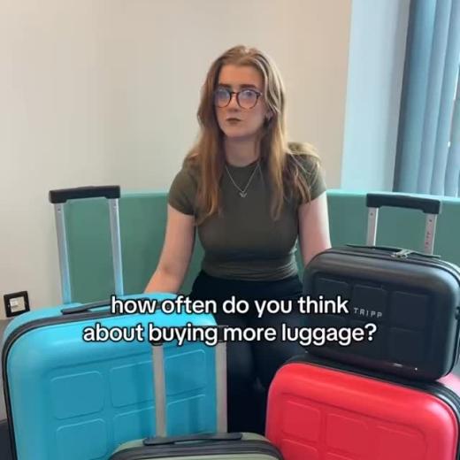We just can’t help ourselves 🤩 #trippluggage #travelwithtripp #travel #luggage #holiday
