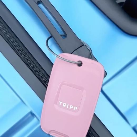 Jetting away this half term? Personalise your luggage with our colourful straps and tags! 💛🩵 #t...