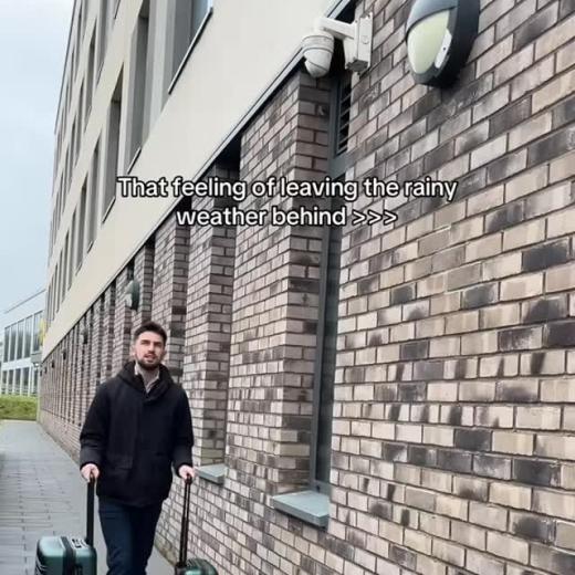 Time to escape the British weather ✈️🏝️ #trippluggage #travelwithtripp #holiday #eastergetaw...