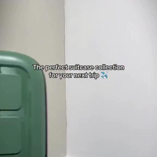 Who doesn’t love a matching set 💚🍀🥑 #trippluggage #travelwithtripp #holiday #travel #lugga...